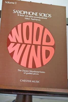 Saxophone Solos for Tenor Saxophone & Piano Vol 1 arr Harvey P
