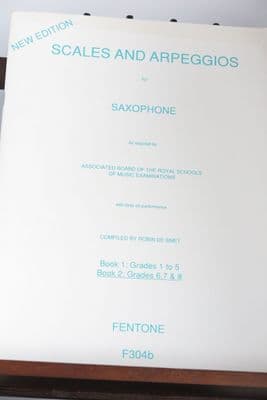 Scales and Arpeggios for Saxophone Book 2 Grades 6, 7, & 8 ed Smet R de