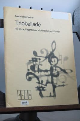 Schenker F - Trioballade for Oboe Bassoon (or Cello) & Piano