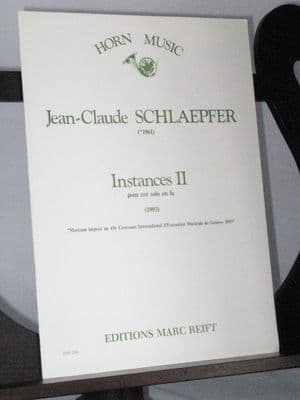 Schlaepfer J C - Instances II