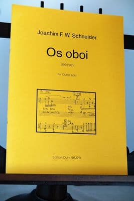 Schneider J F W - Os Oboi for Oboe Solo