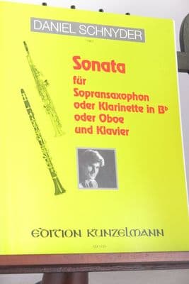 Schnyder D - Sonata for Soprano Saxophone (or Clarinet or Oboe) & Piano