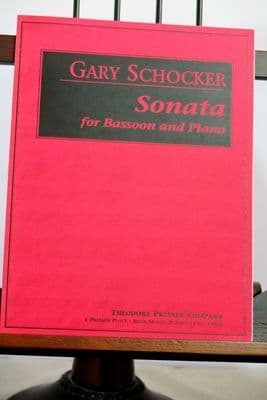 Schocker G - Sonata for Bassoon & Piano