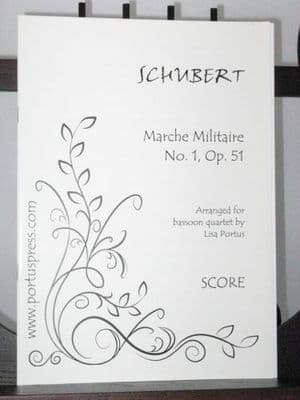 Schubert F - Marche Militaire No 1 Op 51 arr Portus L