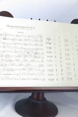 Schubert F - Minuet & Finale in F D72 for 2 Oboes 2 Clarinets 2 Horns & 2 Bassoons