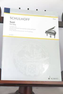 Schulhoff E - Susi - Fox-Song for a Melodic Instrument & Piano [INCOMPLETE]
