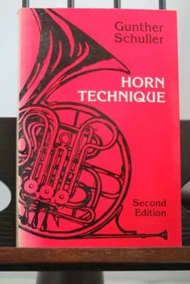 Schuller G - Horn Technique Second Edition