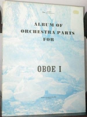 Schumann R - Album of Orchestra Parts Oboe 1 Part