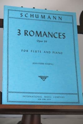 Schumann R - Romances Op 94 for Flute & Piano