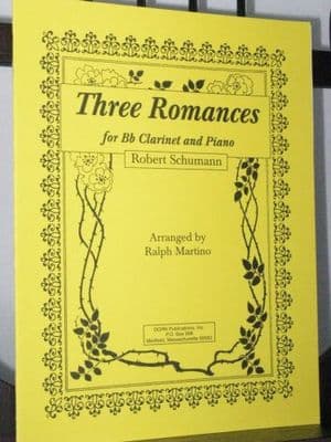 Schumann R - Three Romances arr Martino R