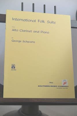 Schwartz G - International Folk Suite for Alto Clarinet & Piano