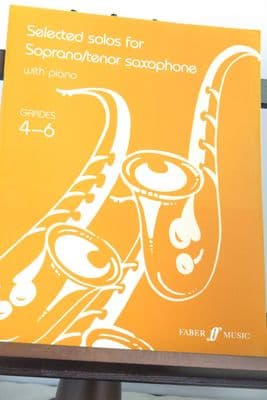 Selected Solos for Soprano or Tenor Saxophone & Piano