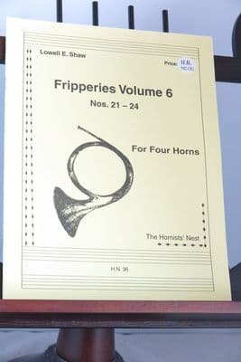 Shaw L E - Fripperies Vol 6 Nos 21-24 for Four Horns