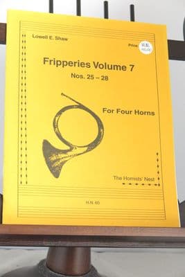 Shaw L E - Fripperies Vol 7 Nos 25-28 for Four Horns