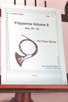 Shaw L E - Fripperies Vol 8 Nos 29-32 for Four Horns