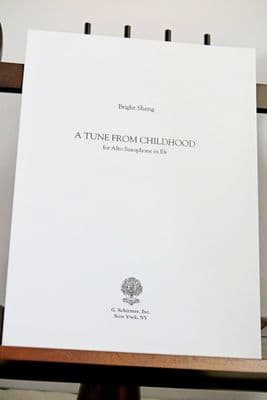 Sheng B - A Tune from Childhood for Alto Saxophone