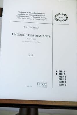 Sichler J - La Garde des Diamants for Flute & Piano