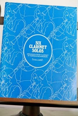 Six Clarinet Solos for Clarinet & Piano arr Richardson N