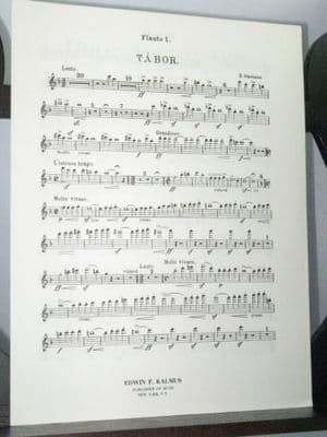 Smetana B - Tabor (Movement no 5 from Ma Vlast ) Flute 1 Part