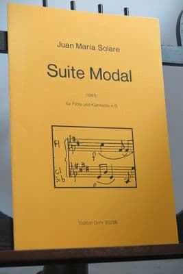 Solare J M - Suite Modal for Flute & Clarinet in B Flat