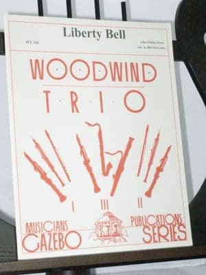 Sousa J P - Liberty Bell for Flute Oboe & Bassoon arr Holcombe B