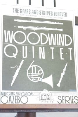 Sousa J P - The Stars and Stripes Forever for Wind Quintet arr Holcombe B