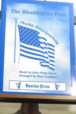 Sousa J P - The Washington Post for Flexible Wind Ensemble arr Goddard M