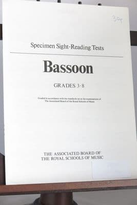 Specimen Sight-Reading Tests Bassoon Grades 3-8