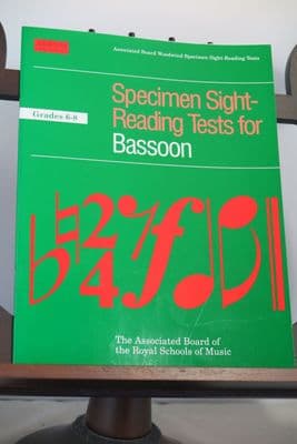 Specimen Sight-Reading Tests for Bassoon Grades 6-8