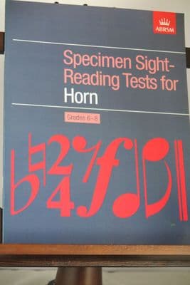 Specimen Sight-Reading Tests for Horn Grades 6-8
