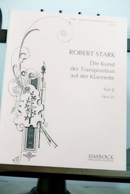 Stark R - The Art of Transposition for the Clarinet Op 29 No 2 (Vol 2)