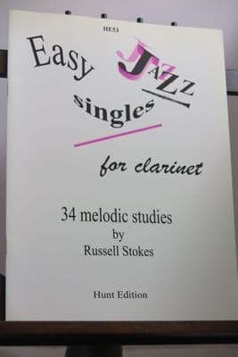 Stokes R - Easy Jazz Singles for Clarinet - 34 Melodic Studies