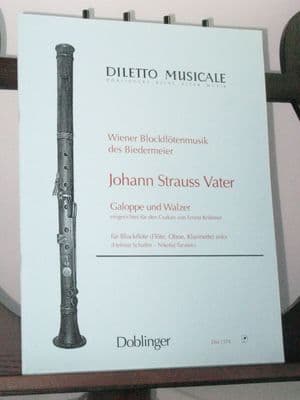 Strauss J (Father) - Waltzes and Galop arr Krahmer E