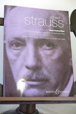Strauss R - Duet Concertino for Clarinet Bassoon & Piano