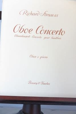 Strauss R - Oboe Concerto for Oboe & Piano  arr Willner A