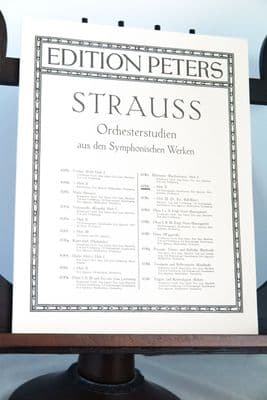 Strauss R - Orchestral Studies from the Symphonic Works - Clarinet Vol 2