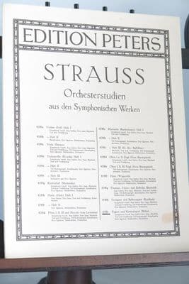 Strauss R - Orchestral Studies from the Symphonic Works for Bassoon & Contrabassoon