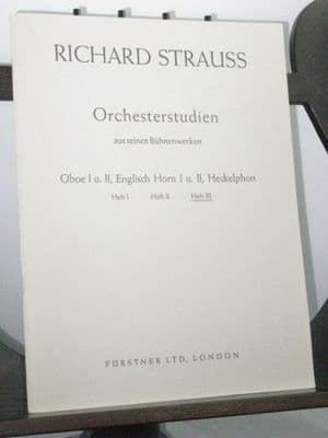Strauss R - Orchestral Studies Oboe & English Horn Vol 3 Der Rosenkavalier