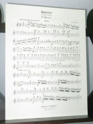 Suppe F von - Overture Boccaccio Flute 1 Part