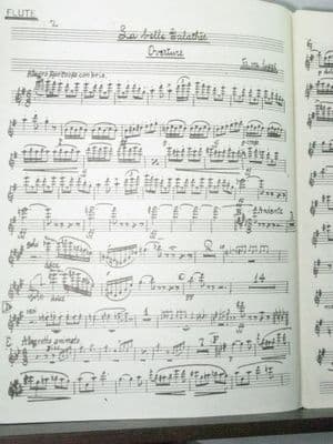 Suppe F von - Overture La Belle Galathee (The Beautiful Galatea) Flute 1 Part