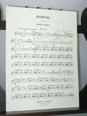 Suppe F von - Overture Pique Dame Flute 1 Part
