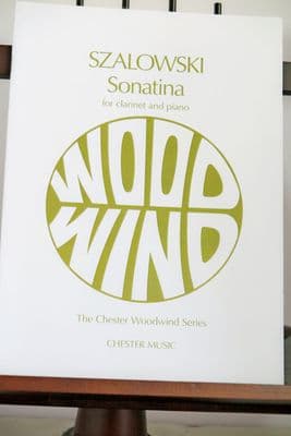 Szalowski A - Sonatina for  Clarinet & Piano