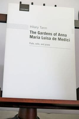 Tann H - The Gardens of Anna Maria Luisa de Medici for Flute Cello & Piano