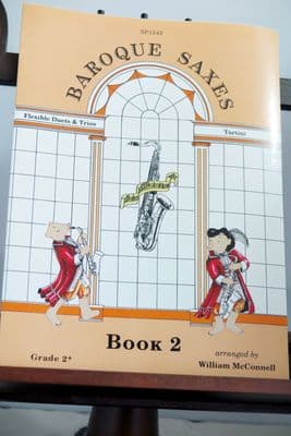 Tartini G - Baroque Saxes Book 2 - Flexible Duets and Trios arr McConnell W