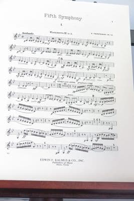 Tchaikovsky P - Fifth Symphony Op 64 Clarinet 2 Part