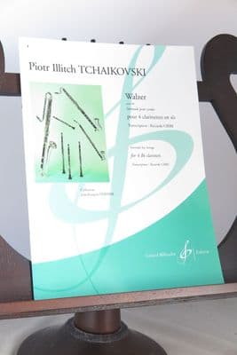 Tchaikovsky P I - Waltz (from Serenade for Strings) Op 48 for 4 Clarinets arr Cirri R