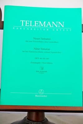 Telemann G P - 9 Sonatas TWV 40: 141-149 for 2 Flutes without Figured Bass
