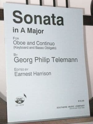 Telemann G P - Sonata in A