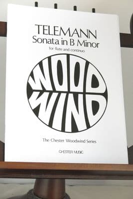 Telemann G P - Sonata in B Minor for Flute & Continuo