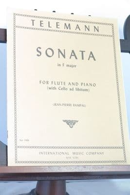 Telemann G P - Sonata in F for Flute & Piano